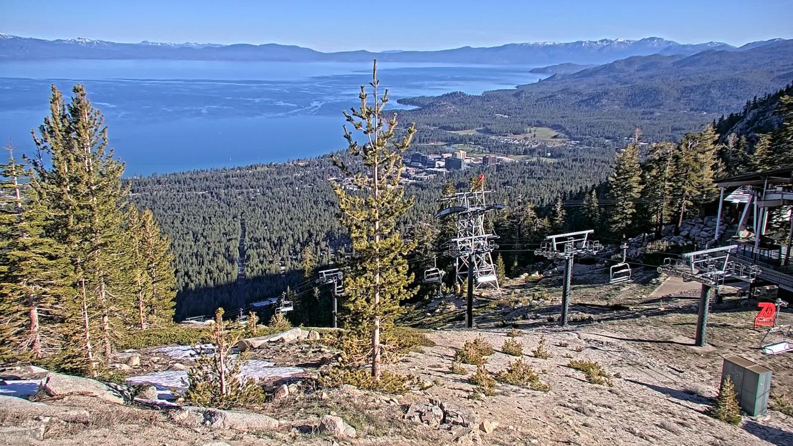 Webcam Heavenly: Top of tram