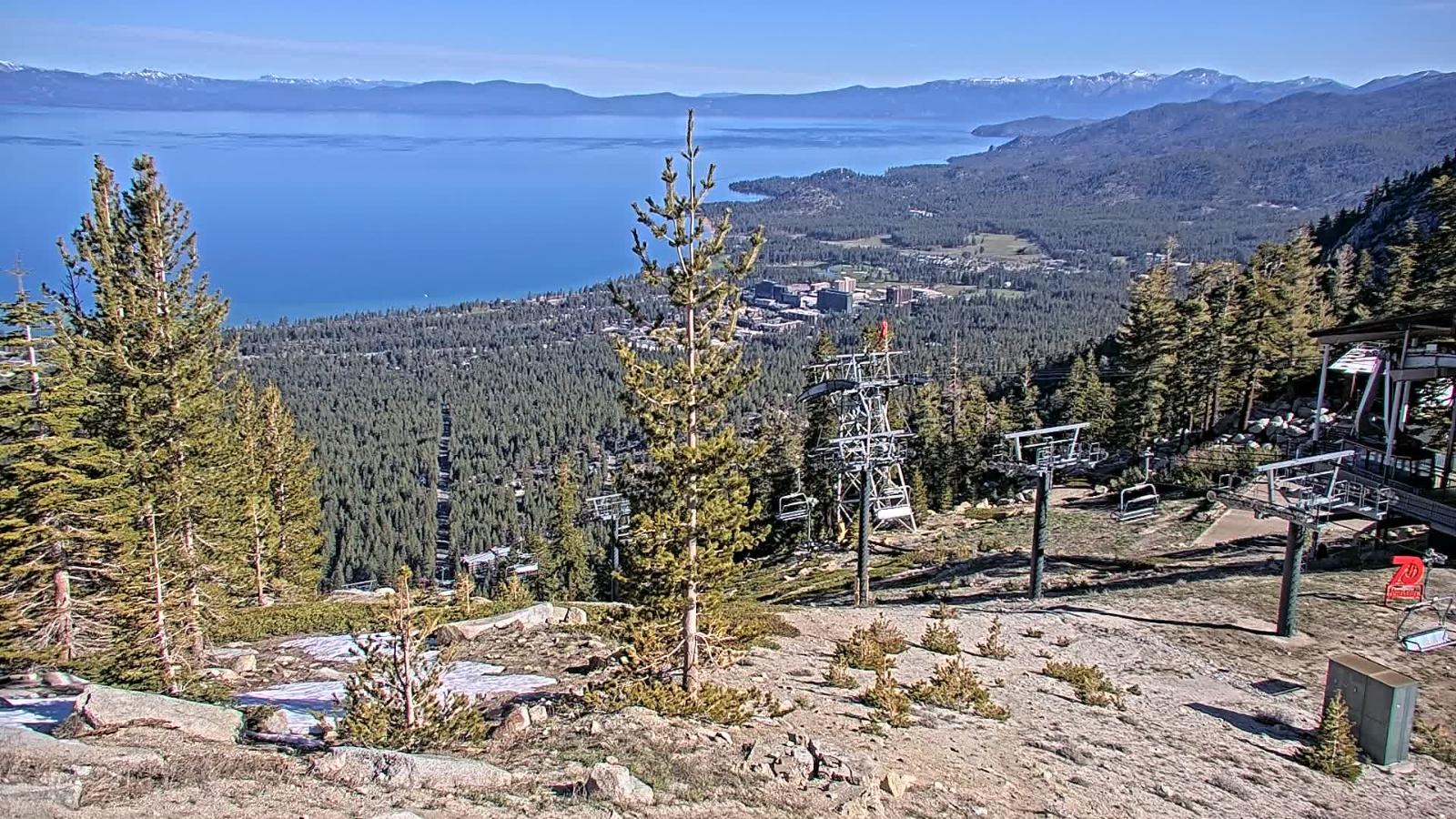 Webcam Heavenly: Top of tram
