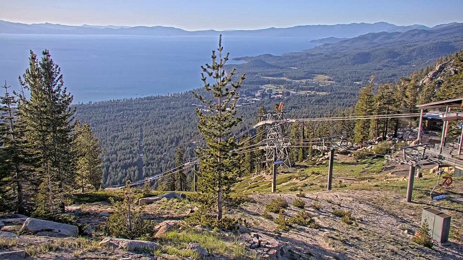 Webcam Heavenly: Top of tram
