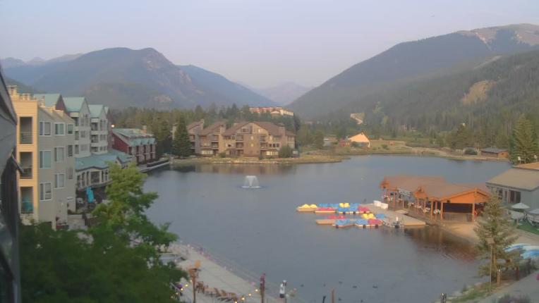 Webcam Keystone: Lakeside village