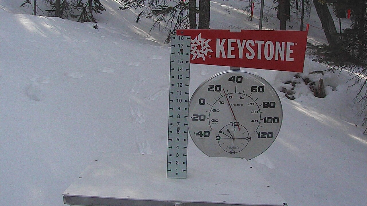 Webcam Keystone: Snow stake