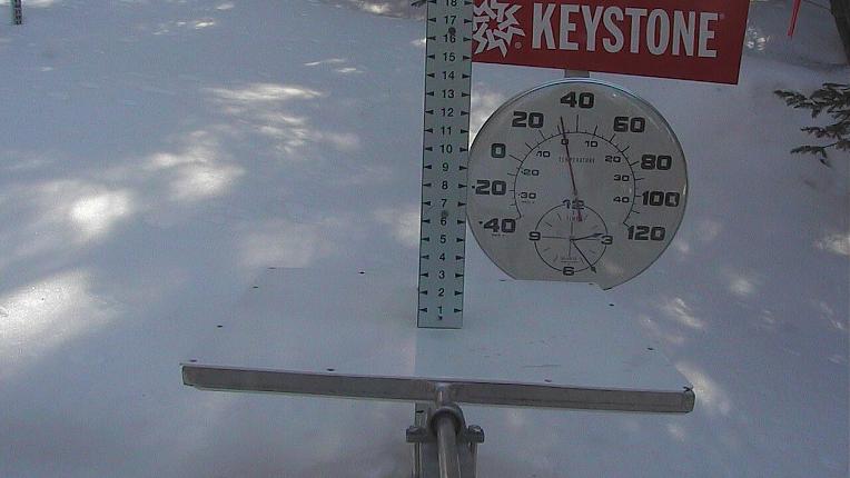 Webcam Keystone: Snow stake