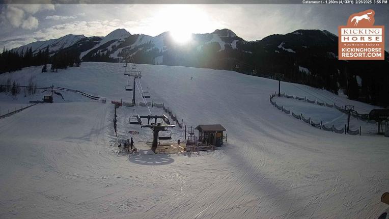 Webcam Kicking Horse: Catamount