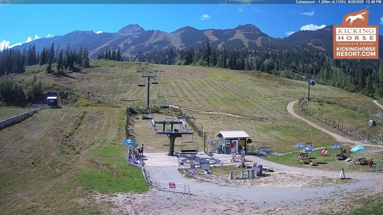 Webcam Kicking Horse: Catamount
