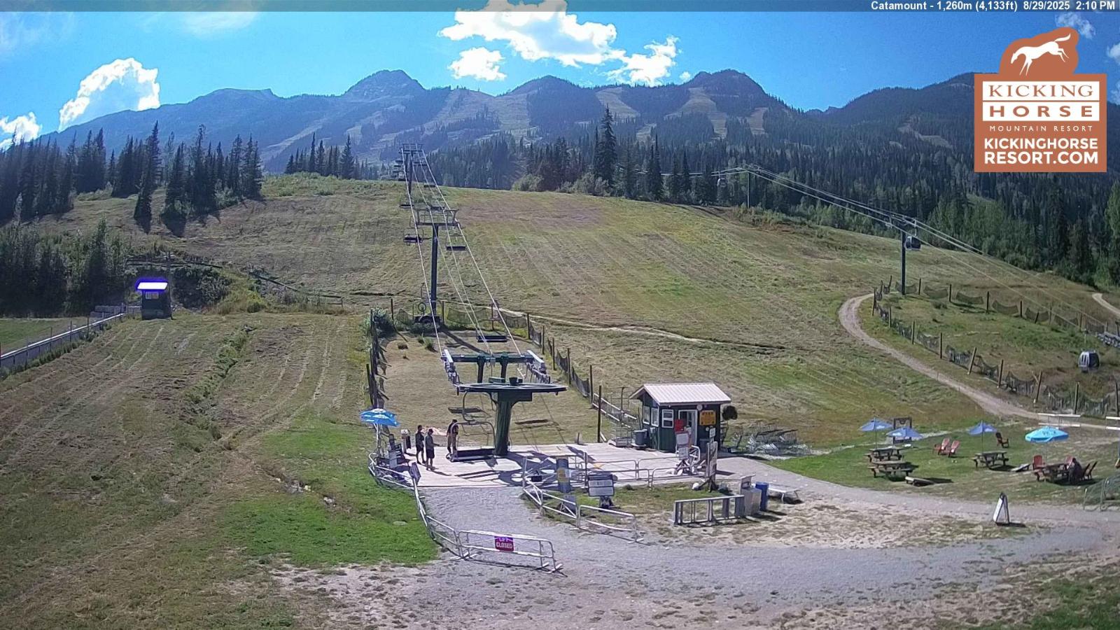 Webcam Kicking Horse: Catamount