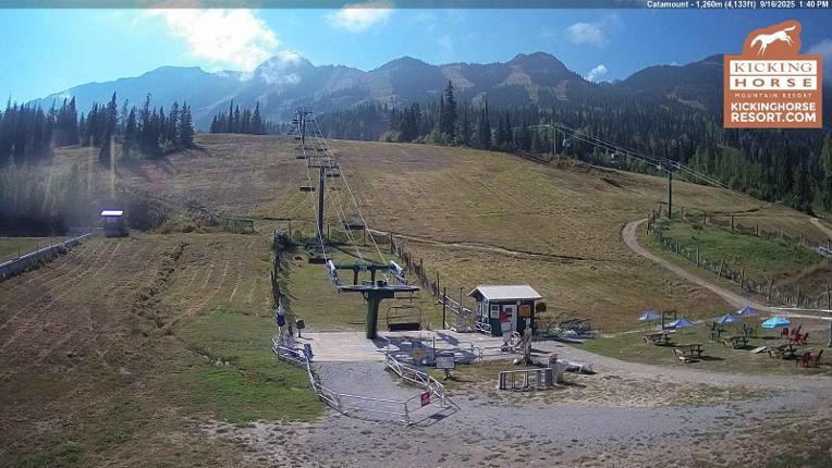 Webcam Kicking Horse: Catamount