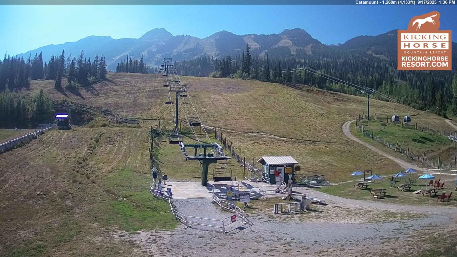 Webcam Kicking Horse: Catamount