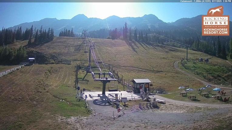 Webcam Kicking Horse: Catamount