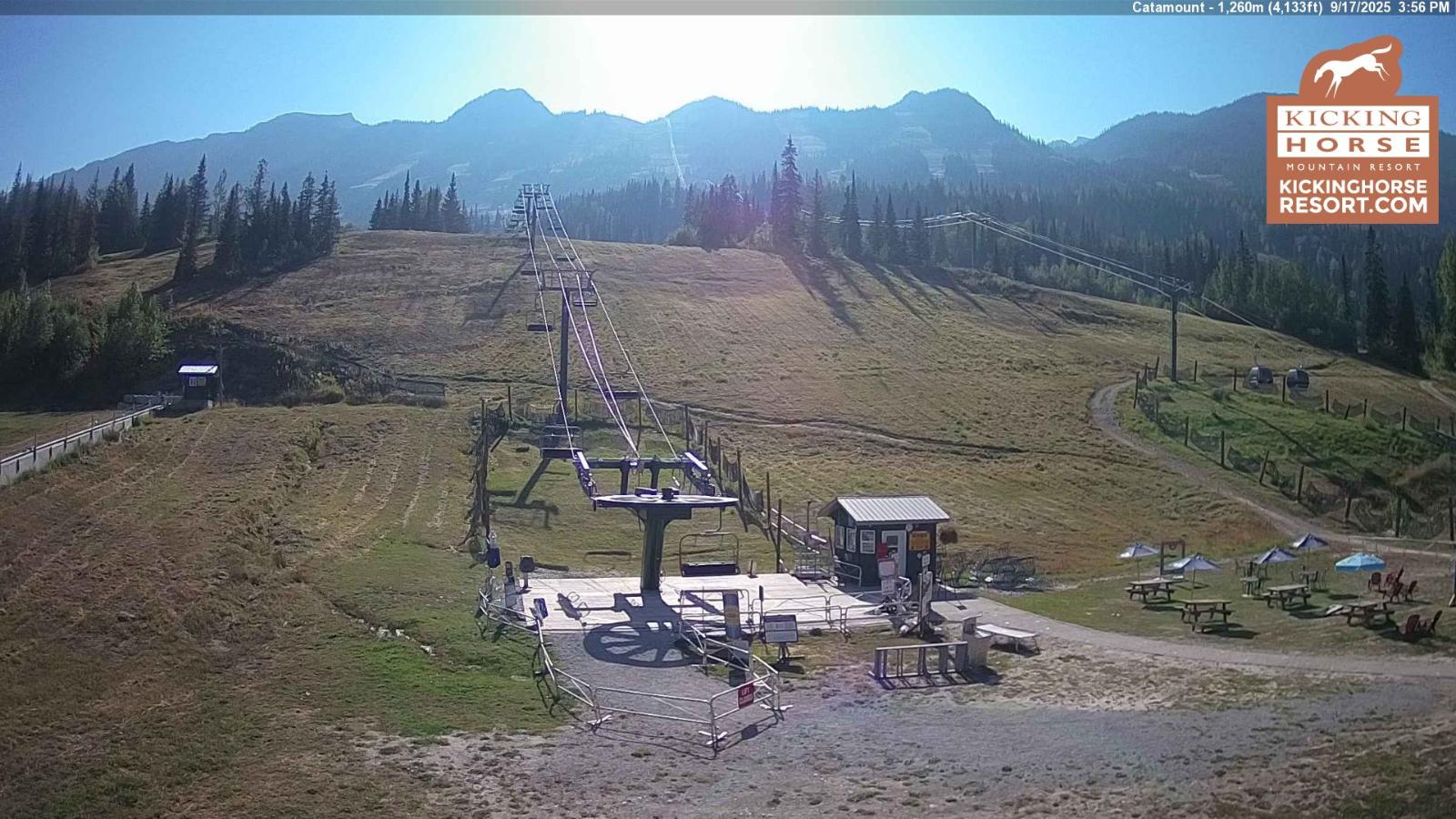 Webcam Kicking Horse: Catamount