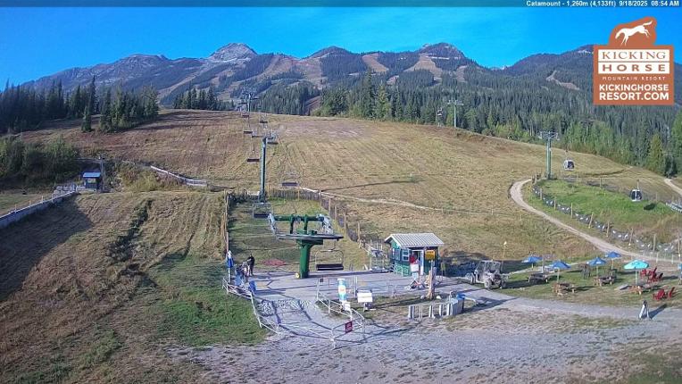Webcam Kicking Horse: Catamount