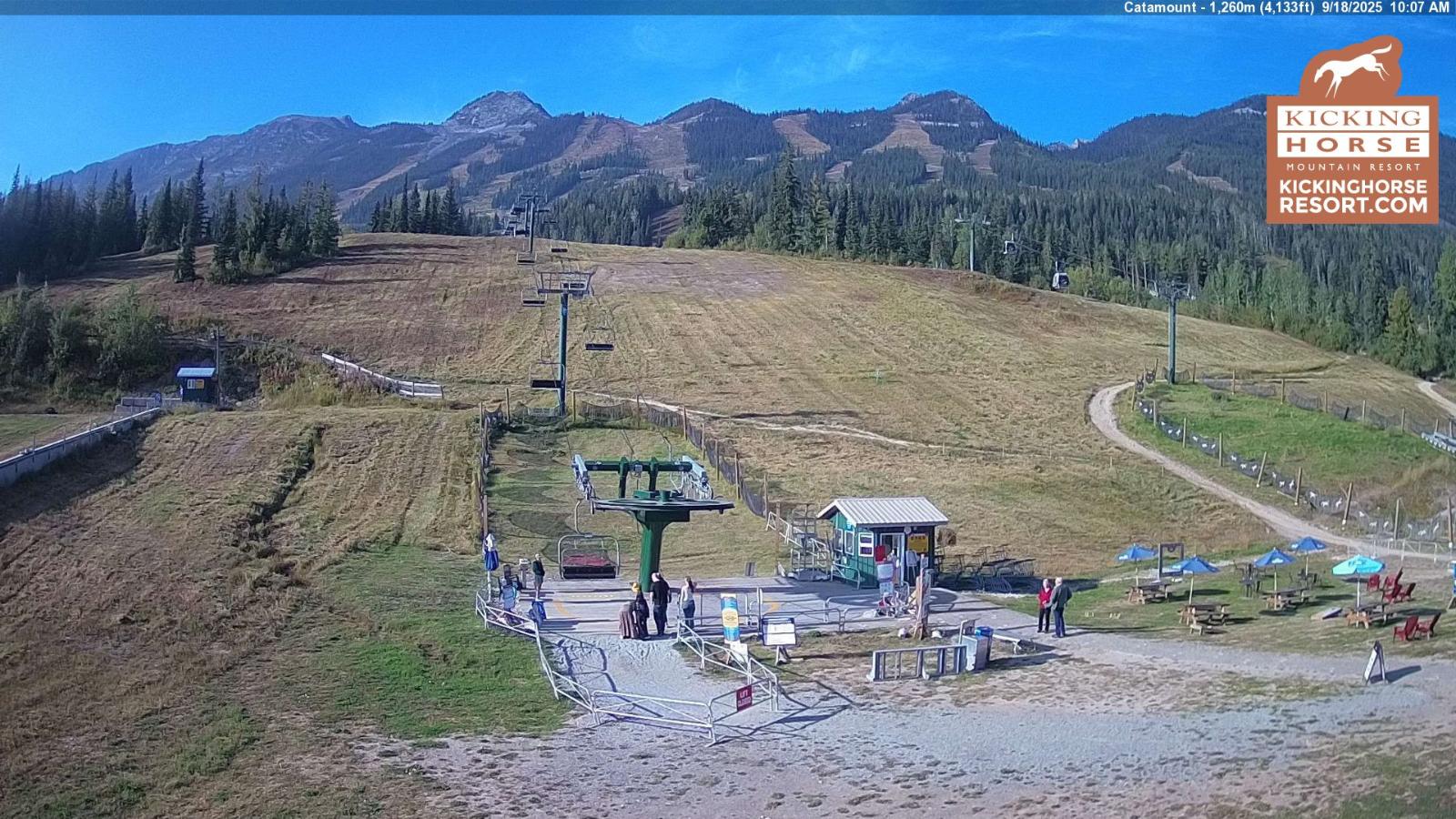 Webcam Kicking Horse: Catamount