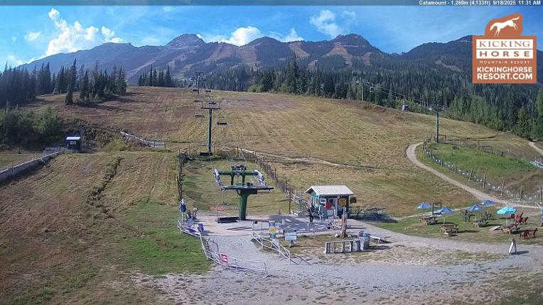 Webcam Kicking Horse: Catamount