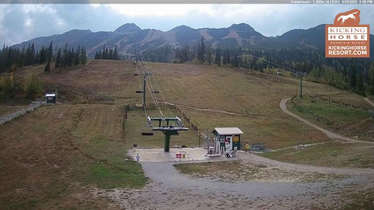Webcam Kicking Horse: Catamount