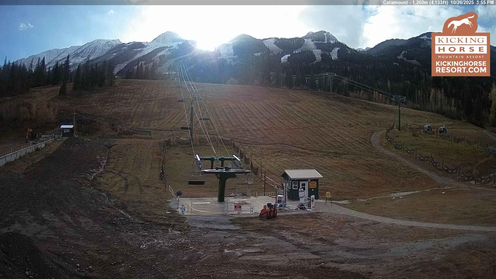 Webcam Kicking Horse: Catamount