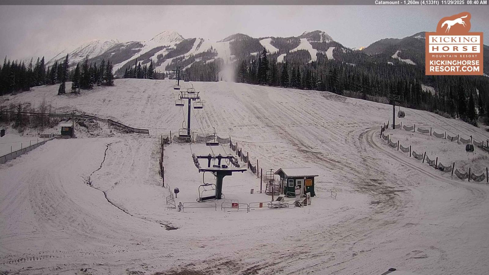 Webcam Kicking Horse: Catamount