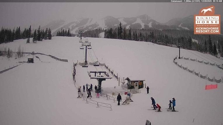 Webcam Kicking Horse: Catamount