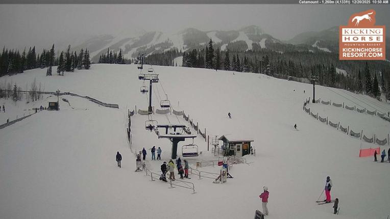Webcam Kicking Horse: Catamount