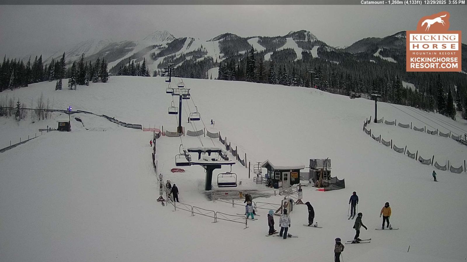 Webcam Kicking Horse: Catamount