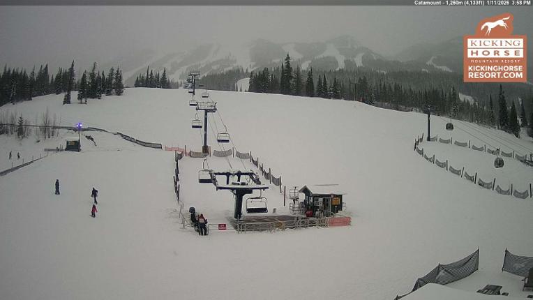 Webcam Kicking Horse: Catamount