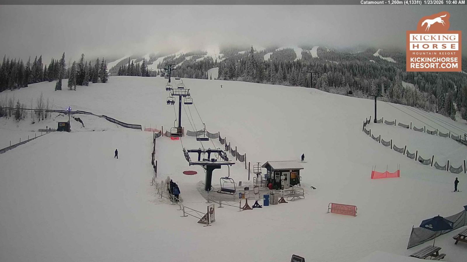 Webcam Kicking Horse: Catamount
