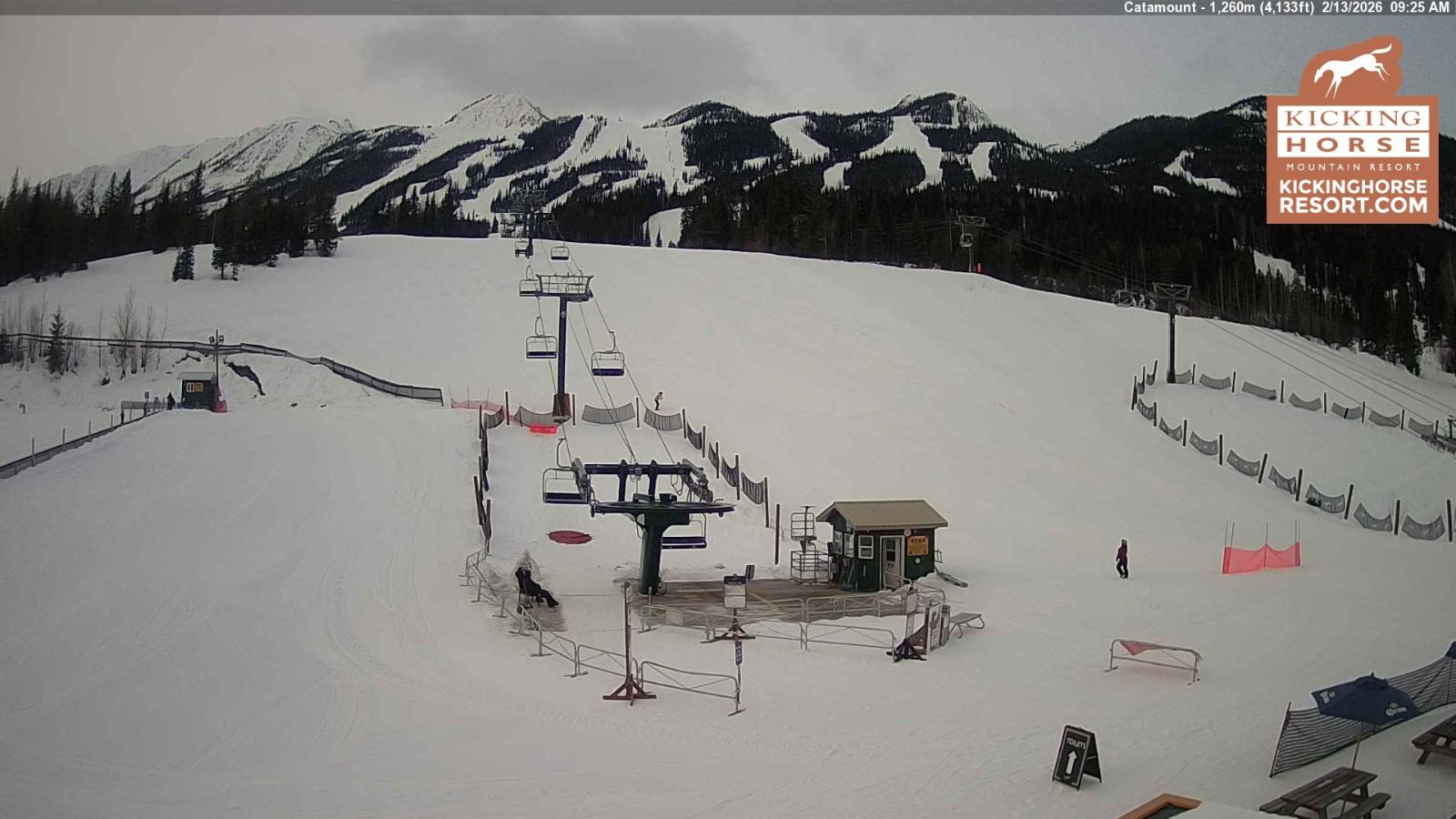 Webcam Kicking Horse: Catamount