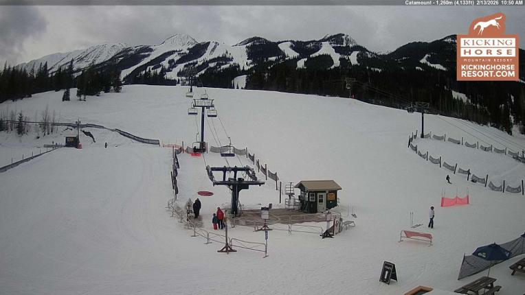 Webcam Kicking Horse: Catamount