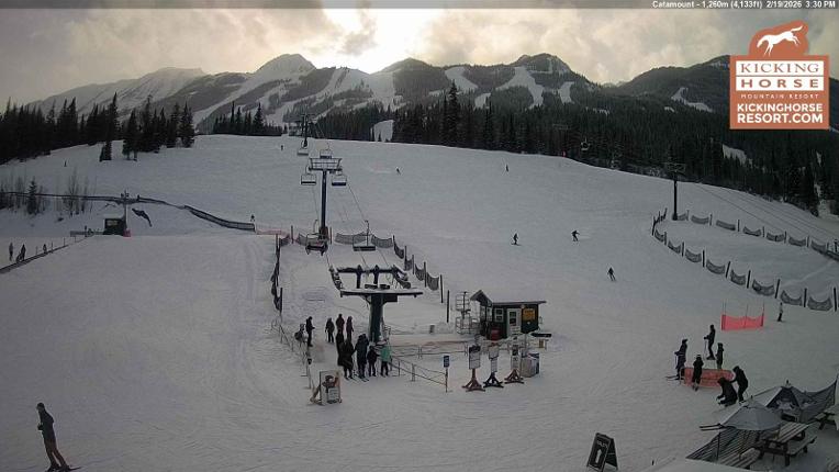 Webcam Kicking Horse: Catamount