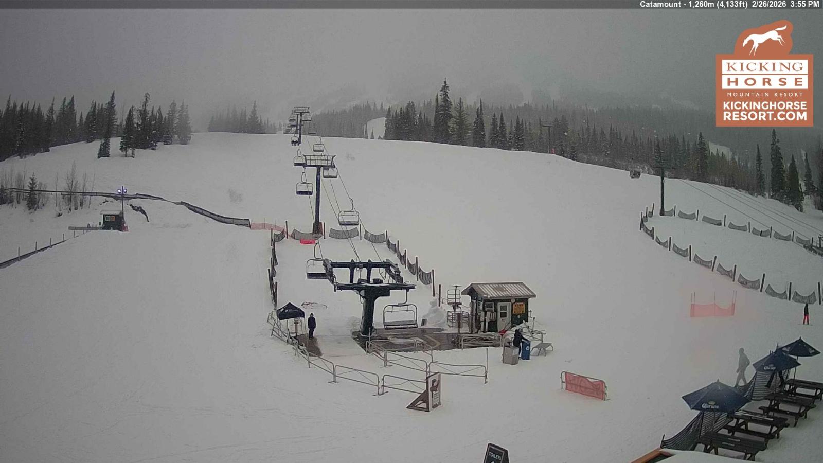 Webcam Kicking Horse: Catamount