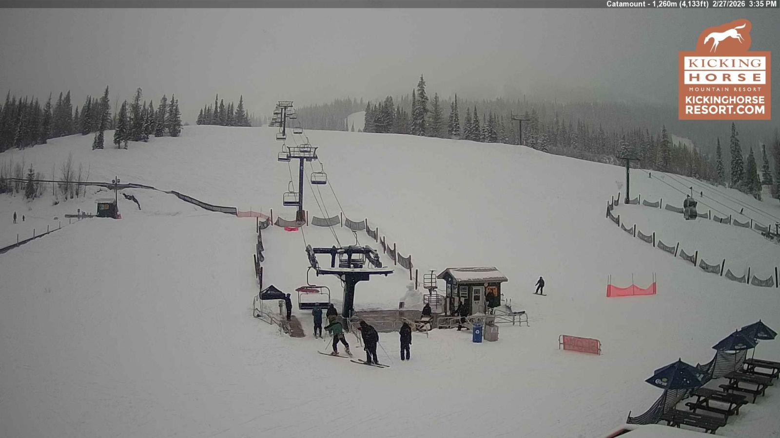 Webcam Kicking Horse: Catamount