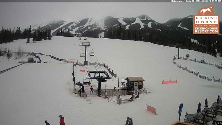 Webcam Kicking Horse: Catamount