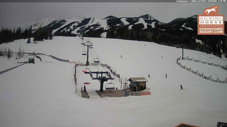 Webcam Kicking Horse: Catamount