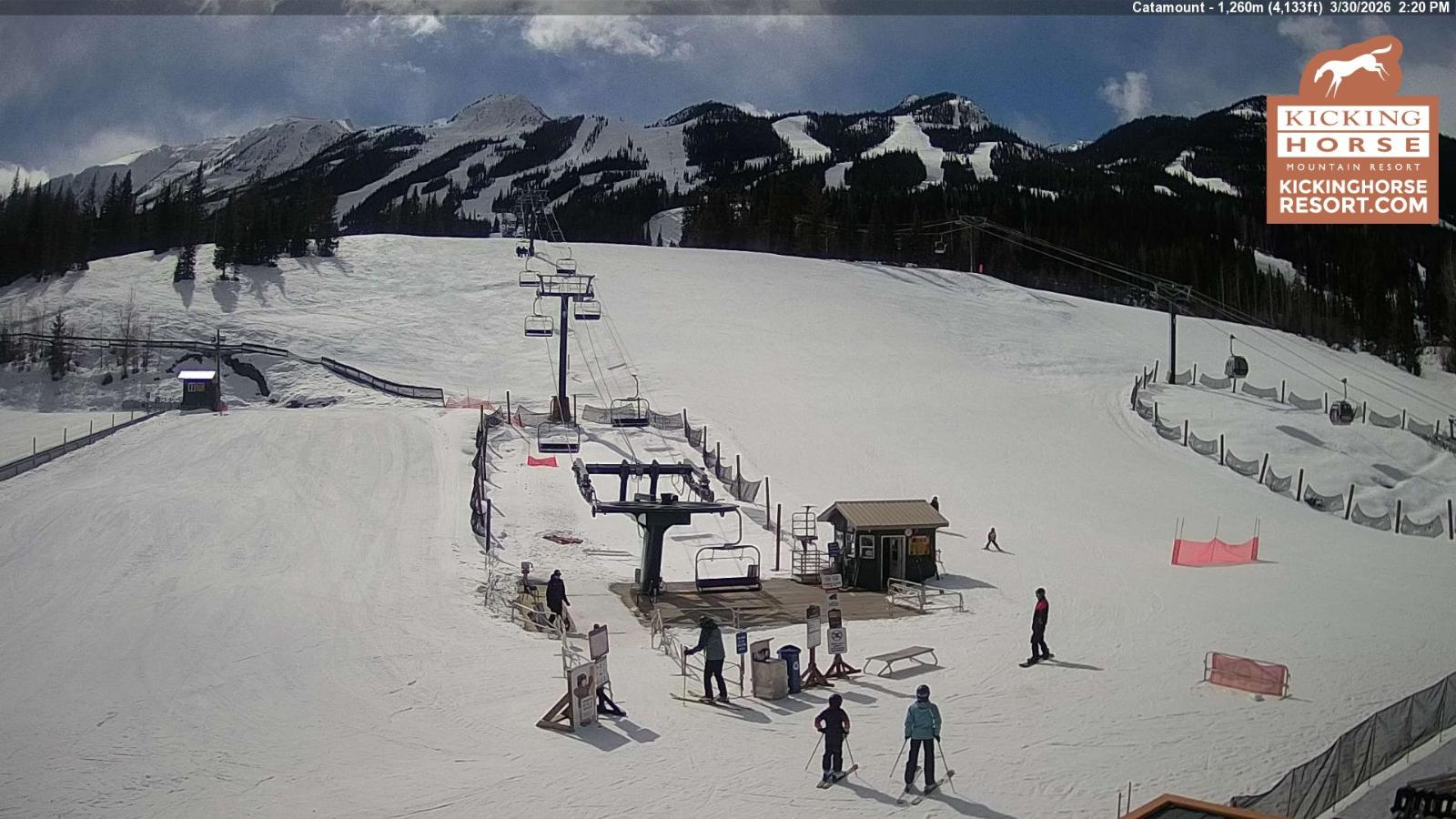 Webcam Kicking Horse: Catamount