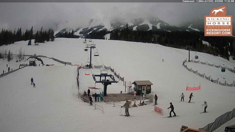 Webcam Kicking Horse: Catamount