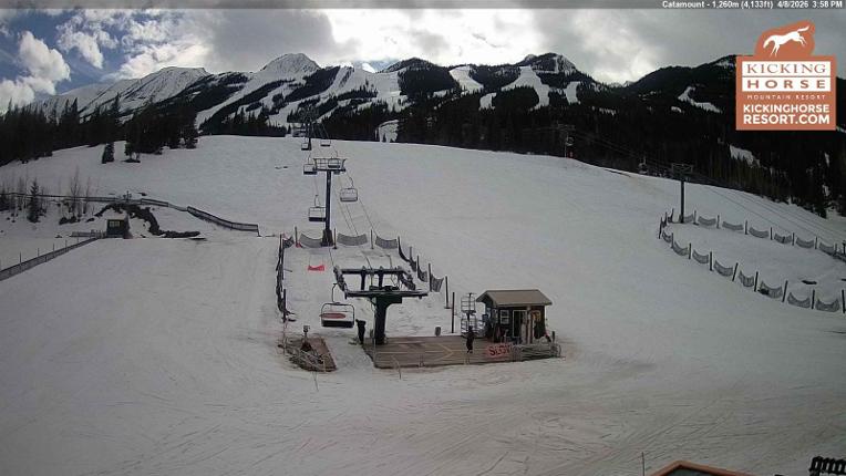 Webcam Kicking Horse: Catamount