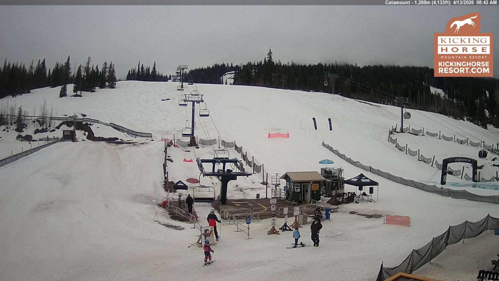 Webcam Kicking Horse: Catamount