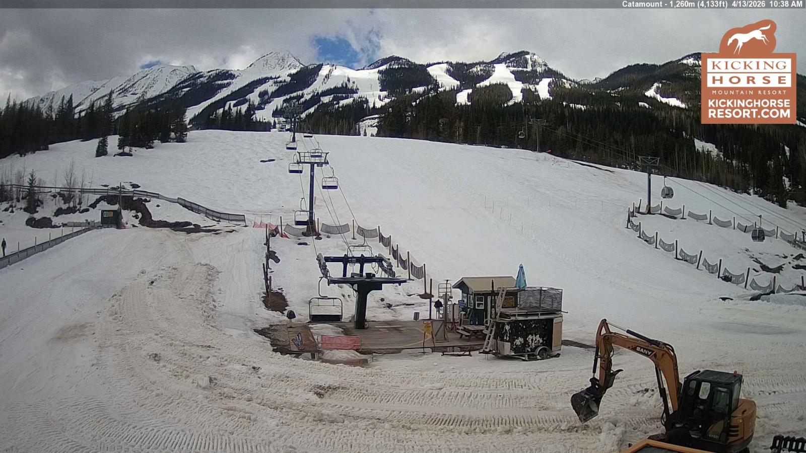 Webcam Kicking Horse: Catamount