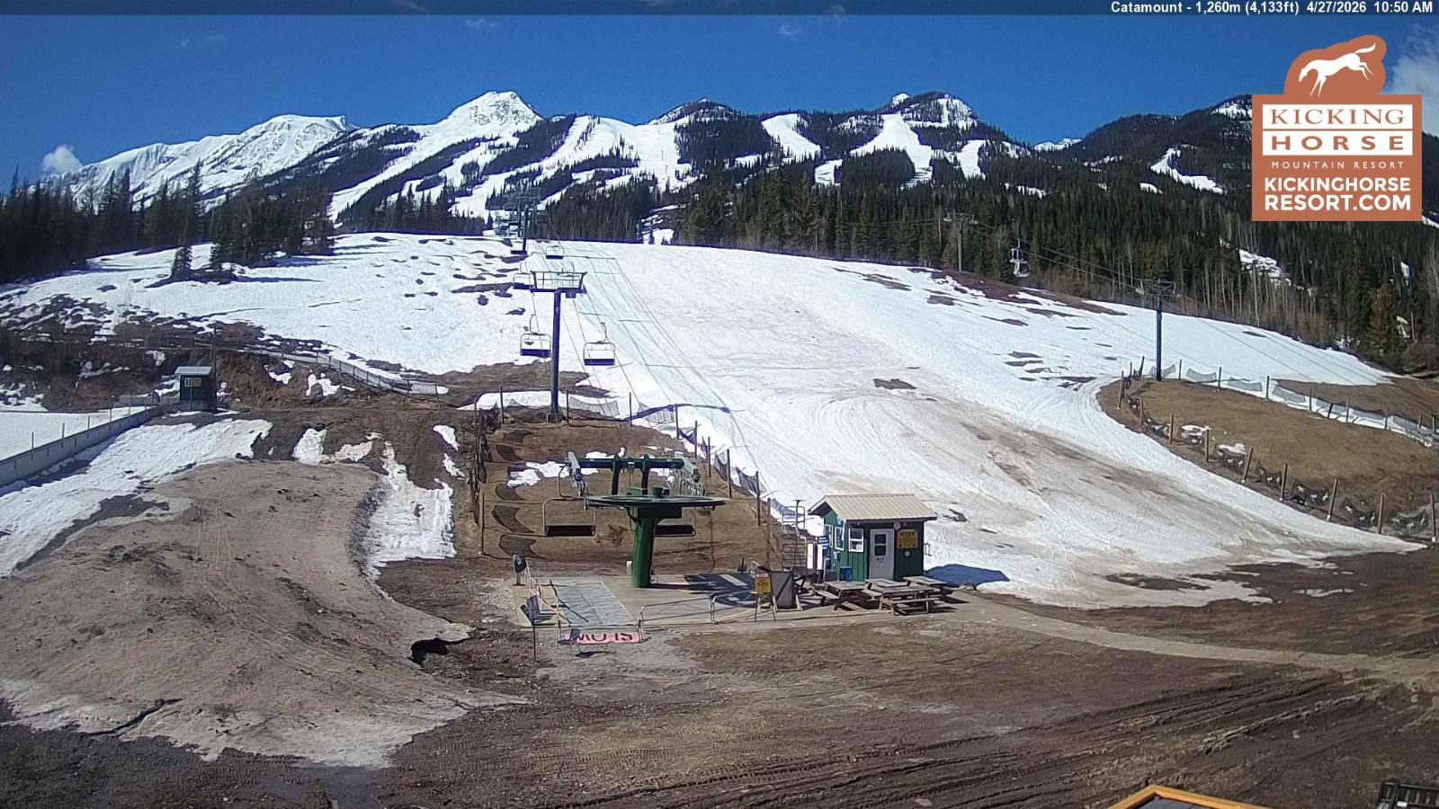 Webcam Kicking Horse: Catamount