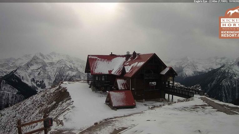 Webcam Kicking Horse: Eagles Eye Restaurant