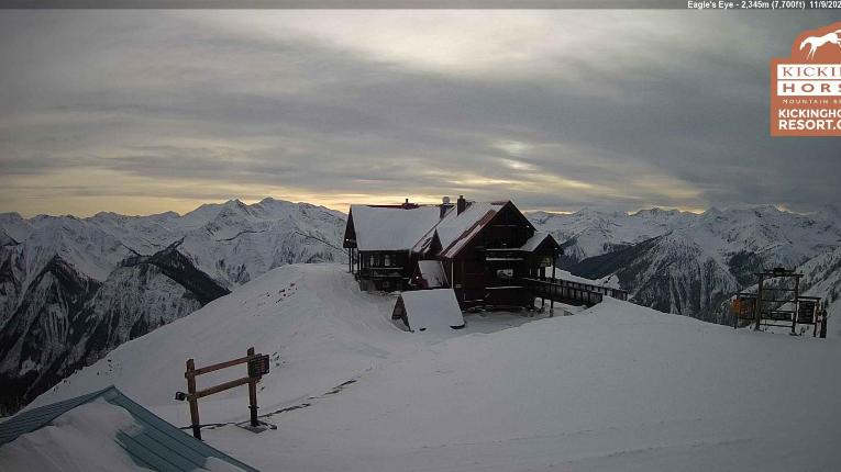 Webcam Kicking Horse: Eagles Eye Restaurant