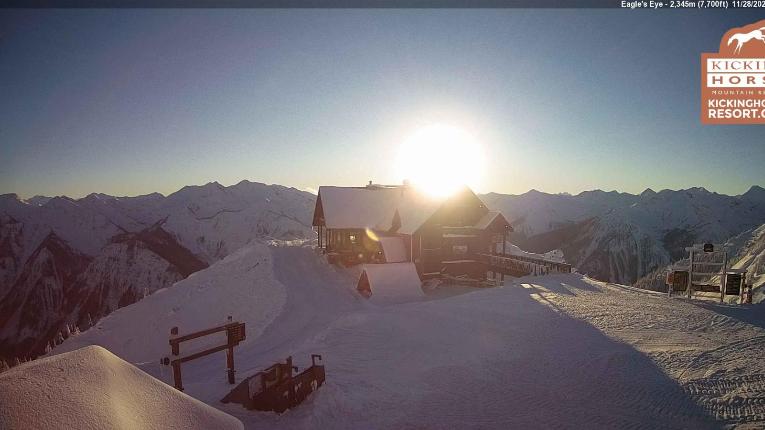 Webcam Kicking Horse: Eagles Eye Restaurant
