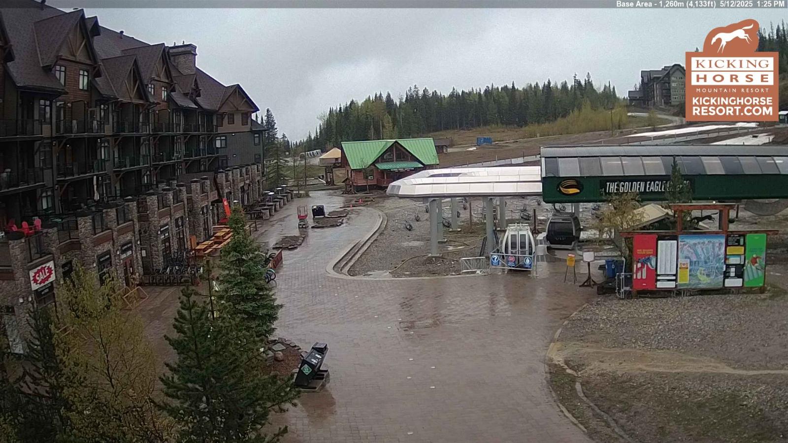 Webcam Kicking Horse: Gondola Base