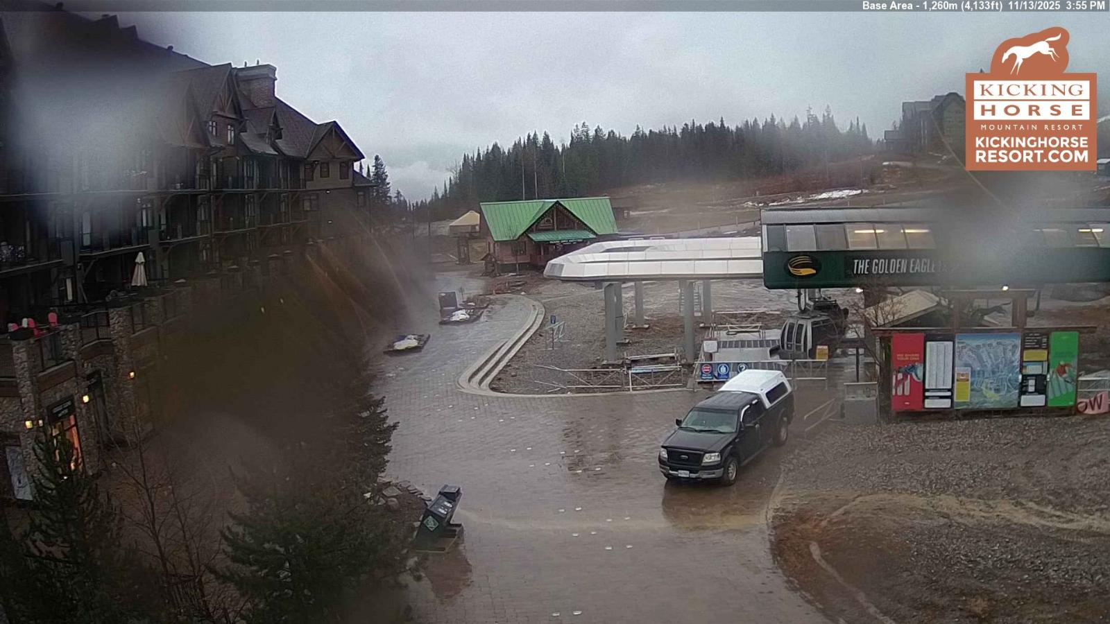 Webcam Kicking Horse: Gondola Base