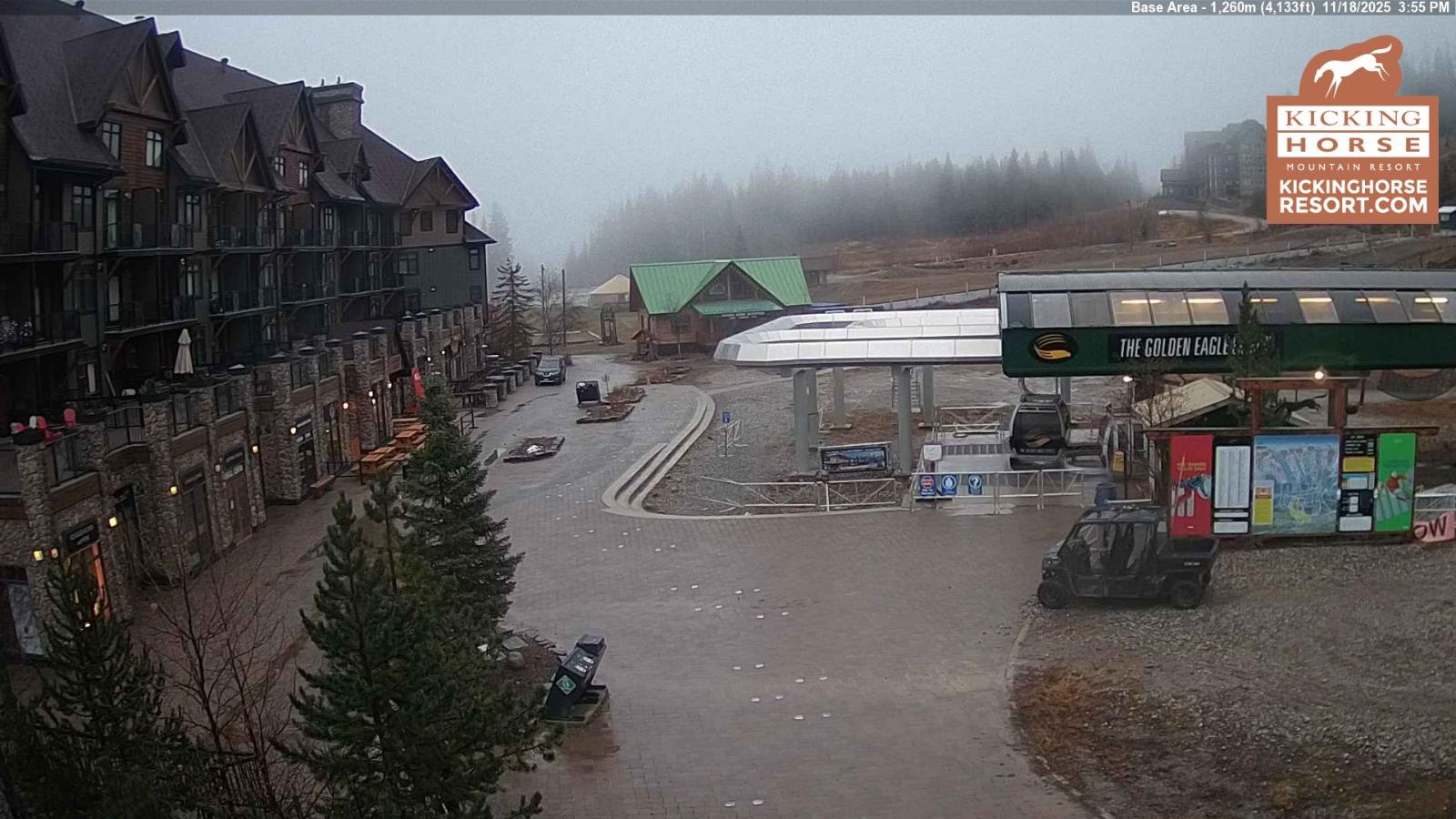 Webcam Kicking Horse: Gondola Base