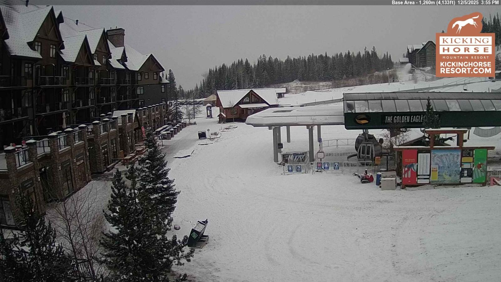 Webcam Kicking Horse: Gondola Base