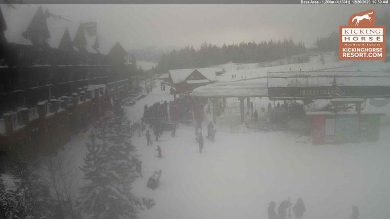 Webcam Kicking Horse: Gondola Base