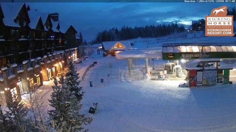 Webcam Kicking Horse: Gondola Base