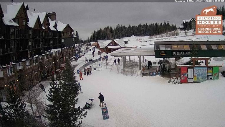 Webcam Kicking Horse: Gondola Base
