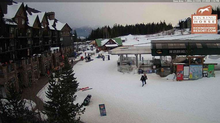 Webcam Kicking Horse: Gondola Base