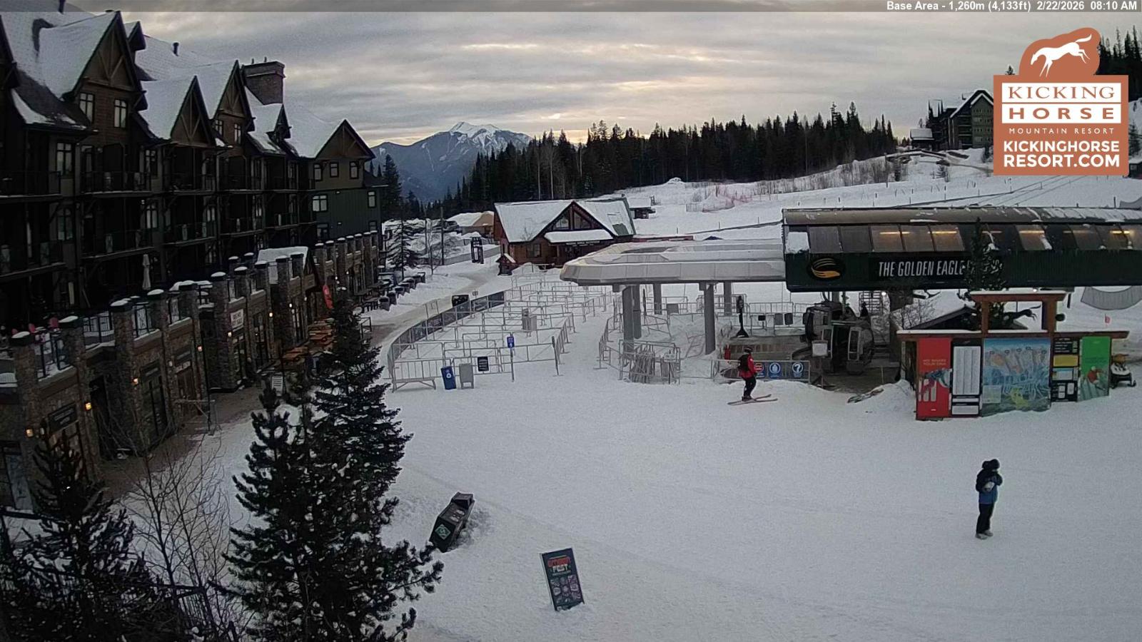 Webcam Kicking Horse: Gondola Base