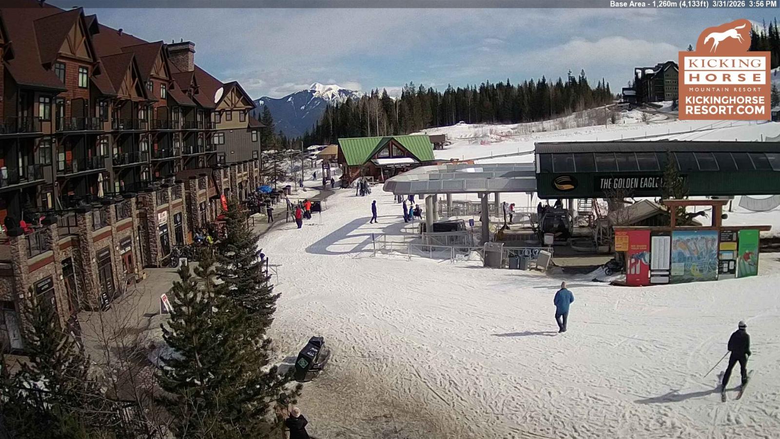 Webcam Kicking Horse: Gondola Base